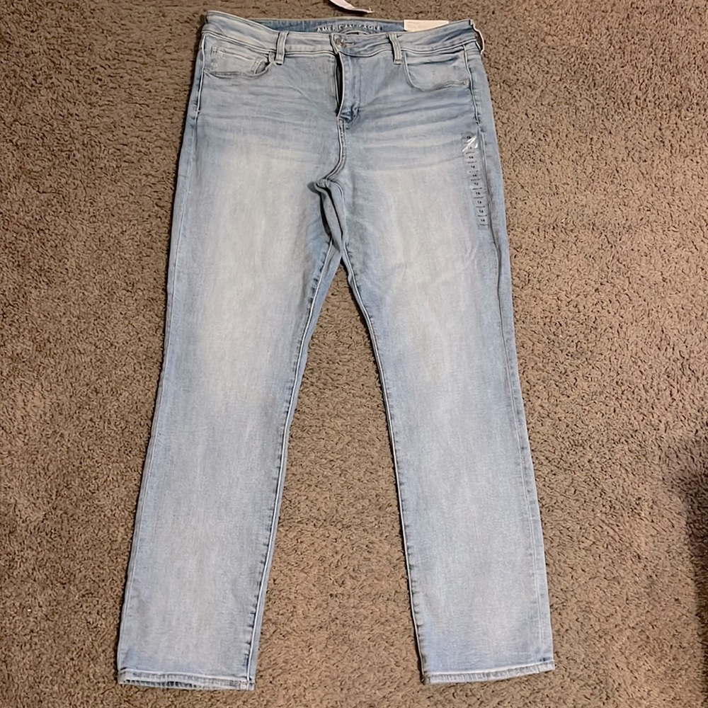 American Eagle skinny jeans, low rise size 16, NWT